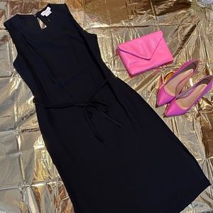 Calvin Klein Belted Midi Tank Dress